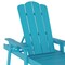 Flash Furniture Sonora Adjustable Adirondack Lounger w/Cup Holder, All-Weather Recycled HDPE Lounge Chair in Blue LE-HMP-070-01-BL-GG - alternate 4